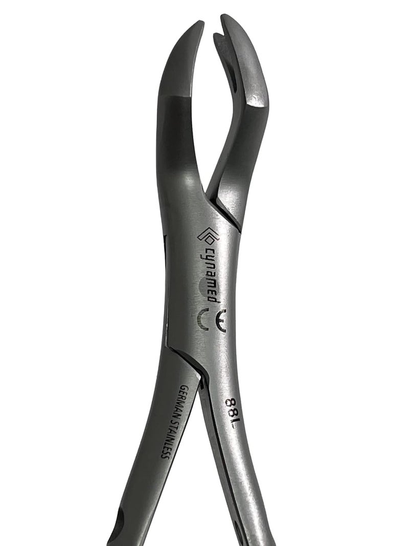 artlab Premium German Dental Extracting Extraction Forceps with Serrated Jaws Used to Extract Upper Lower Right Left 1st 2nd Molars Bone Dental Instruments (Extracting FORCEP #88L) - Image 5